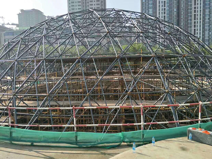 随州球形网架钢结构施工